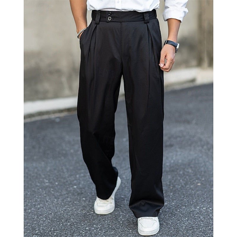 Wallace | Tailored Pleated Trousers
