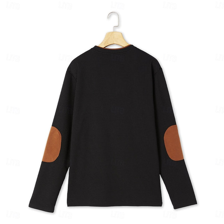 Dexter | Textured Button Henley