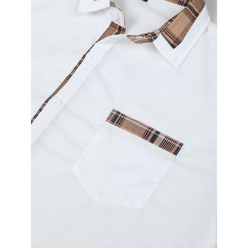 Cormac | Refined Color-Block Dress Shirt