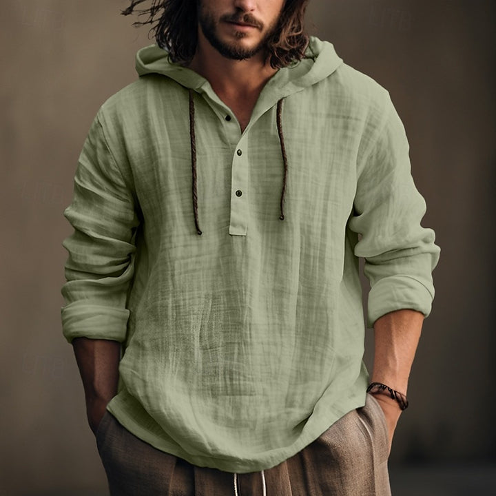 Lachlan | Relaxed Hooded Shirt