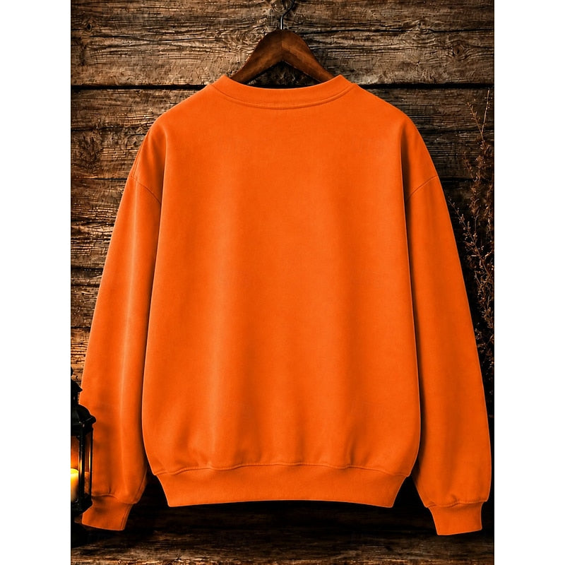 Mabel | Halloween Witch Graphic Crew Neck Sweatshirt