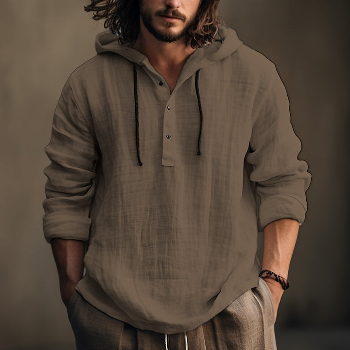 Lachlan | Relaxed Hooded Shirt