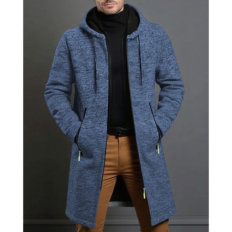 Grayson | Hooded Long-Line Coat