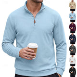 Sawyer | Textured Quarter-Zip Pullover
