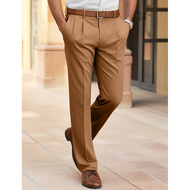 Harvey | Tailored Straight-Leg Pants