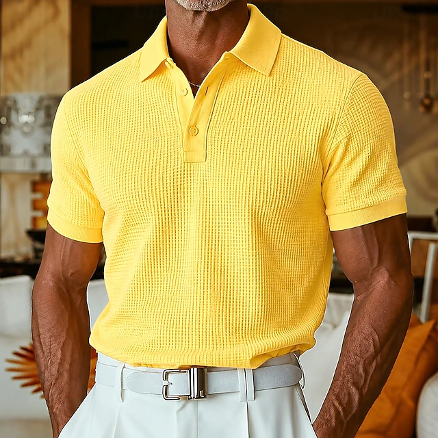 Barrett | Textured Short-Sleeve Polo Shirt