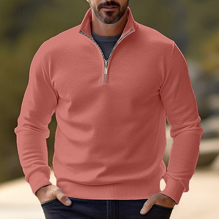 Wesley | Refined Half-Zip Pullover