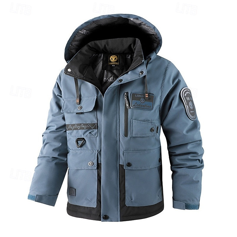 Gavin | All-Weather Hooded Utility Jacket