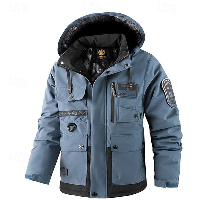 Gavin | All-Weather Hooded Utility Jacket