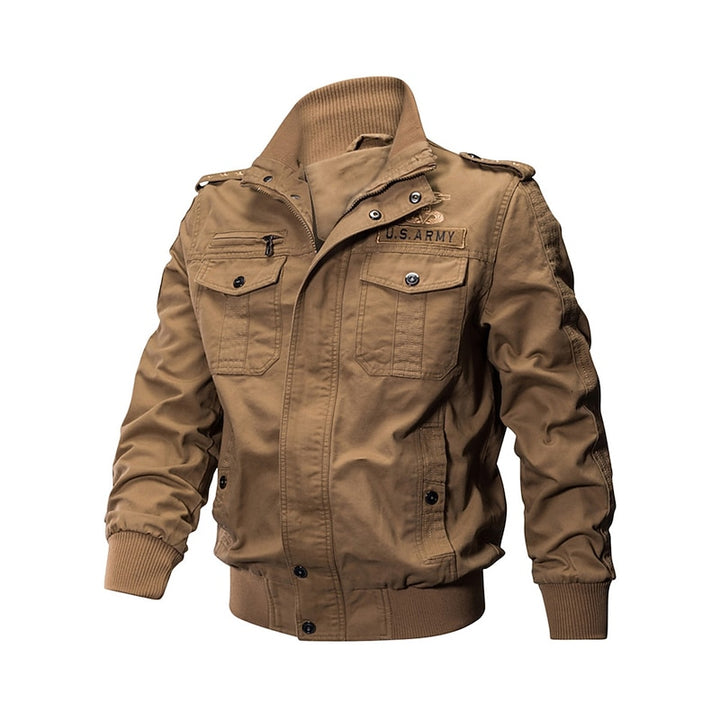 Duncan | Military-Style Bomber Jacket