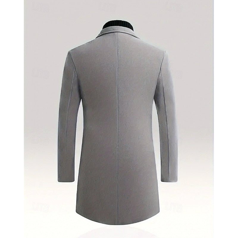 Victor | Tailored Long Overcoat