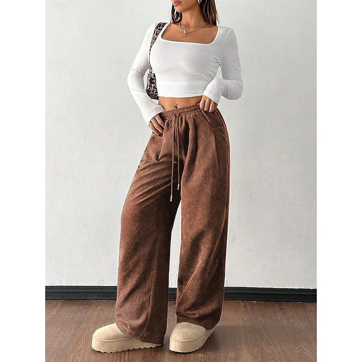 Maeve | Wide-Leg High-Waist Pants