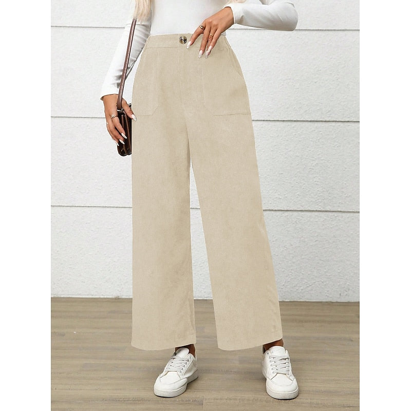 Josie | Wide-Leg High-Waist Pants