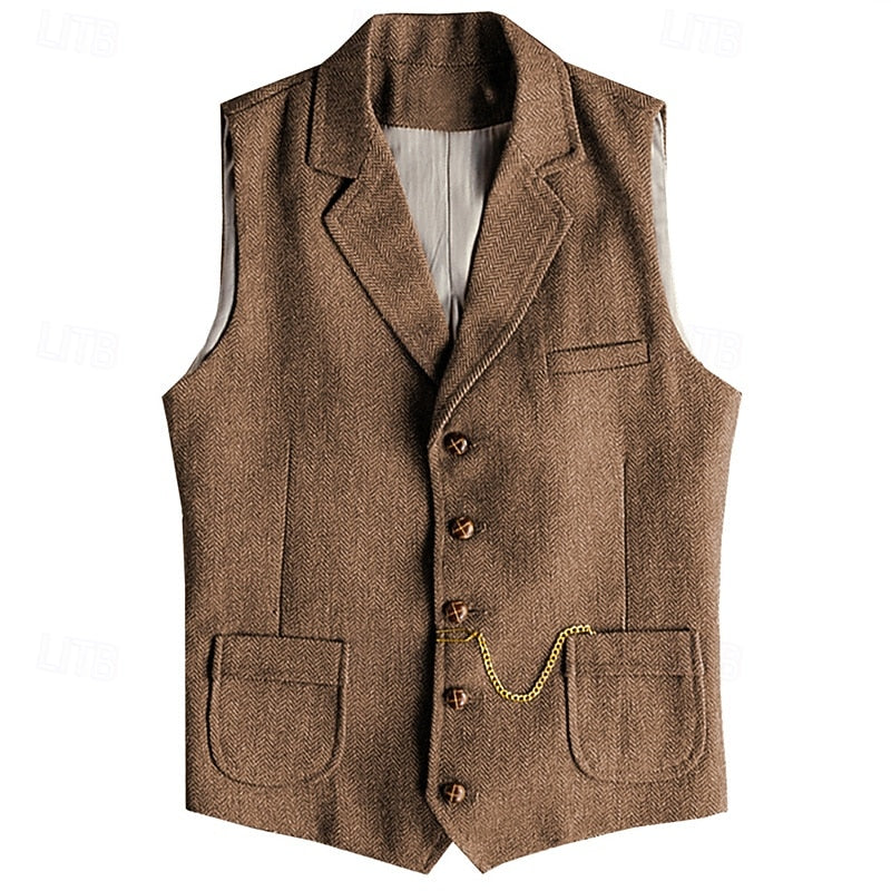 Alistair | Refined Single-Breasted Waistcoat