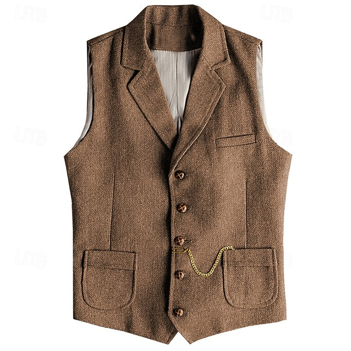 Alistair | Refined Single-Breasted Waistcoat