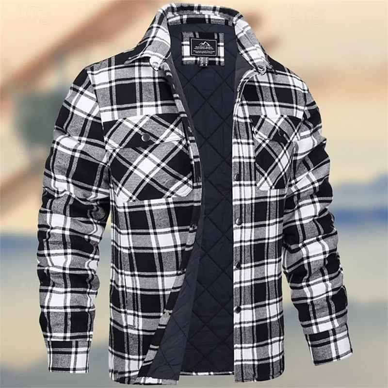 Wilder | Insulated Plaid Shirt Jacket
