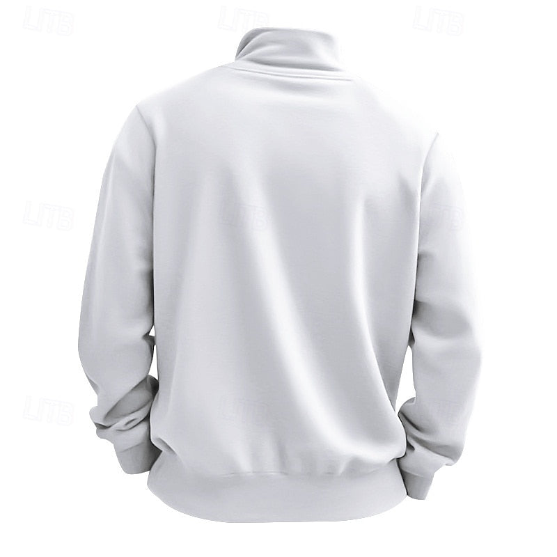 Sebastian | Refined Quarter-Zip Sweatshirt