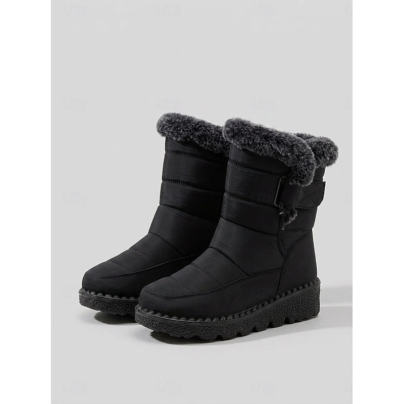 Coralie | Cozy Faux-Fur Winter Boots