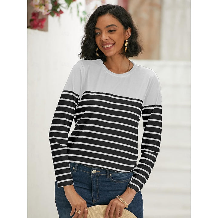 Cora | Striped Long-Sleeve Top