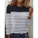 Cora | Striped Long-Sleeve Top