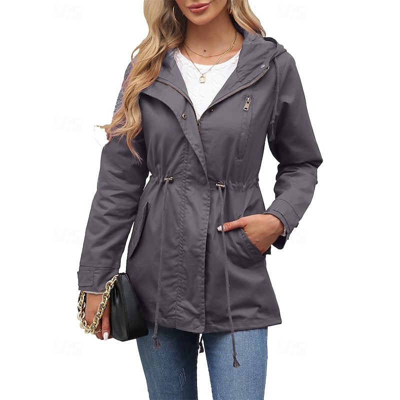 Nadia | Hooded Utility Coat