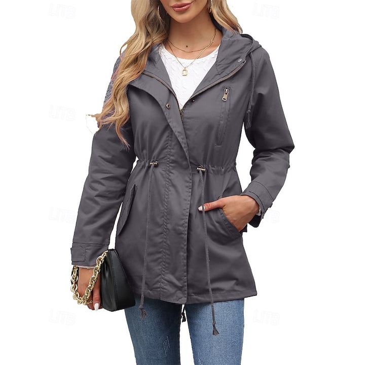 Nadia | Hooded Utility Coat