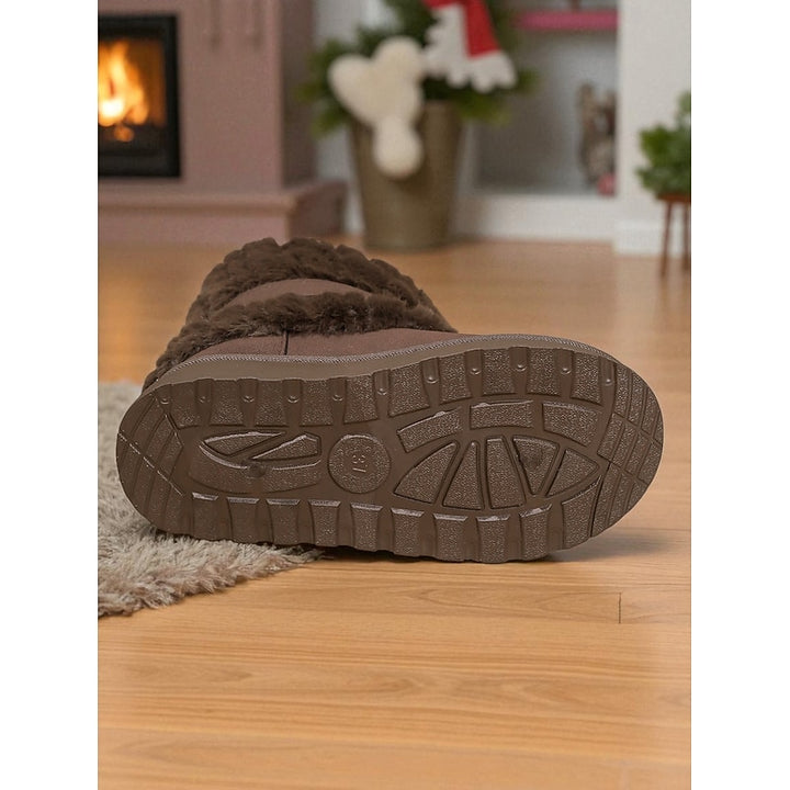 Yvette | Cozy Cuffed Snow Boots