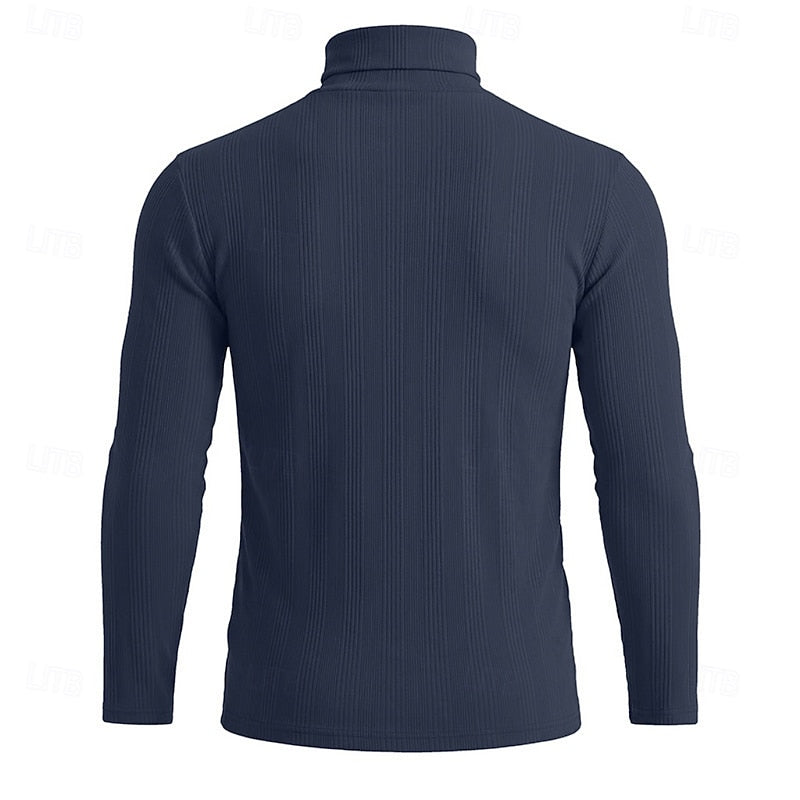 Julius | Refined Ribbed Turtleneck