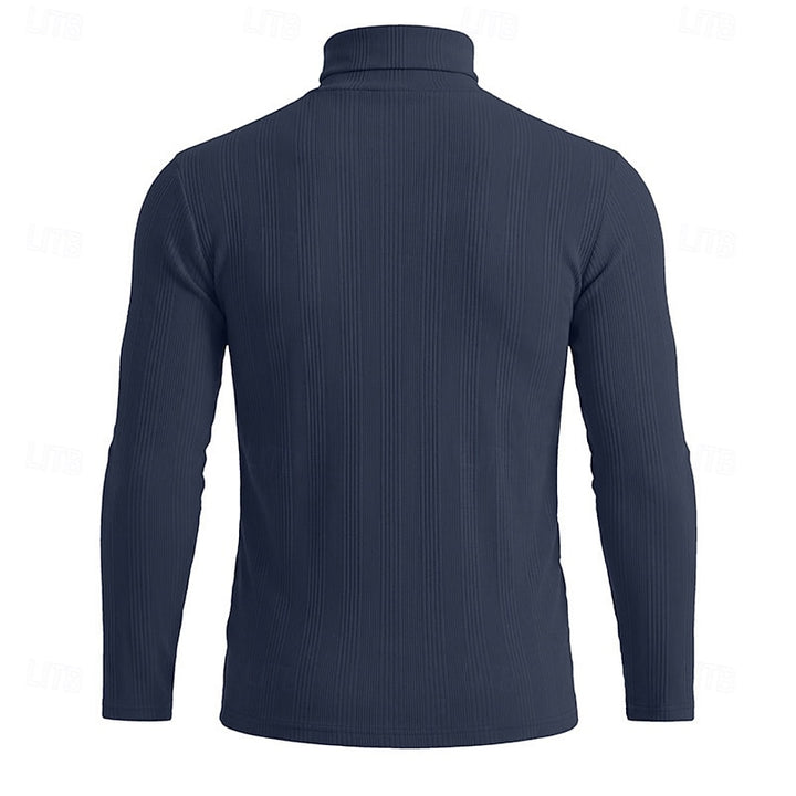 Julius | Refined Ribbed Turtleneck