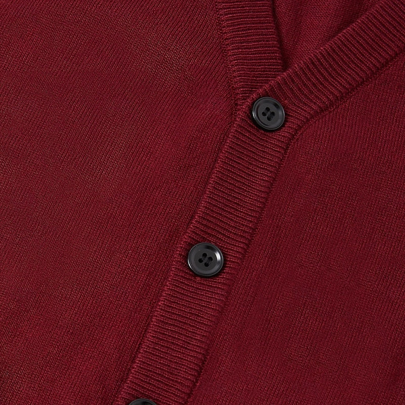 Clifford | Christmas Button-Front Sweater Vest