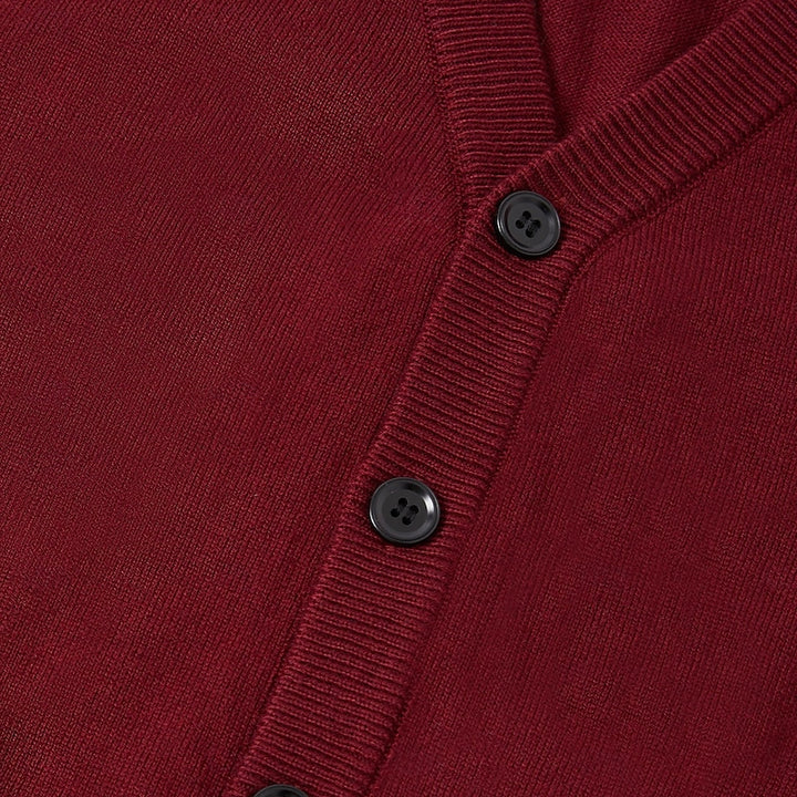 Clifford | Christmas Button-Front Sweater Vest