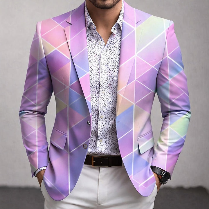 Xavier | Geometric Statement Blazer