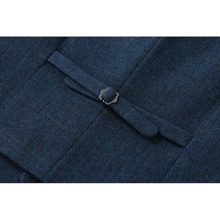 Sinclair | Herringbone Tailored Waistcoat