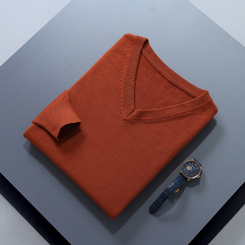 Douglas | Refined V-Neck Sweater