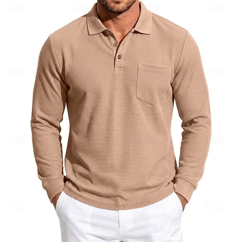 Sullivan | Classic Long-Sleeve Polo Shirt
