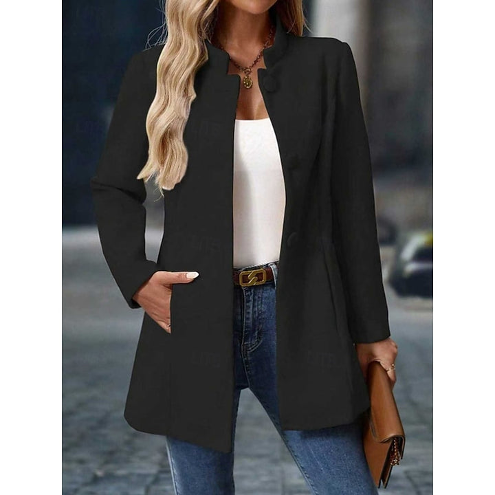 Adrienne | Stand-Collar Coat