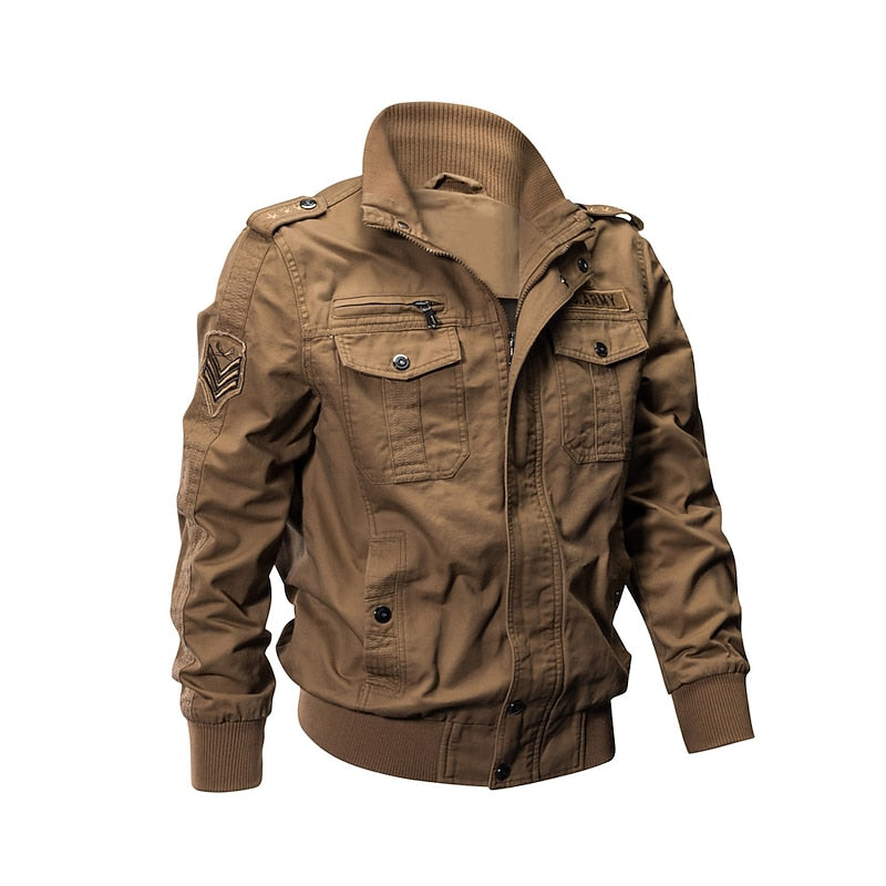 Duncan | Military-Style Bomber Jacket