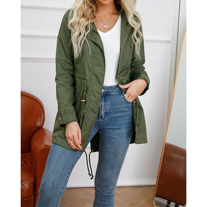 Nadia | Hooded Utility Coat