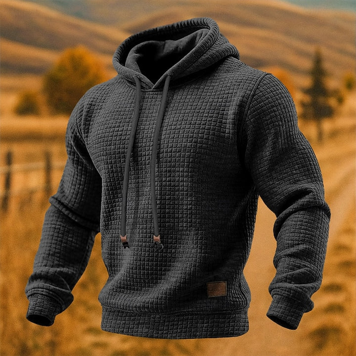 Weston | Textured Pullover Hoodie