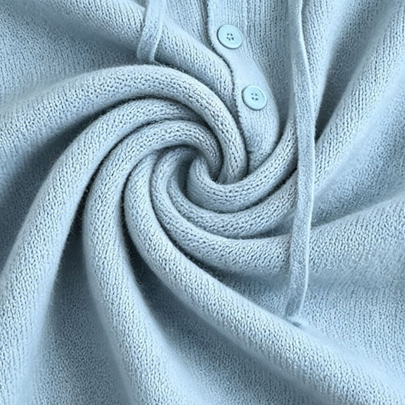 Diane | Relaxed Hooded Knit Pullover