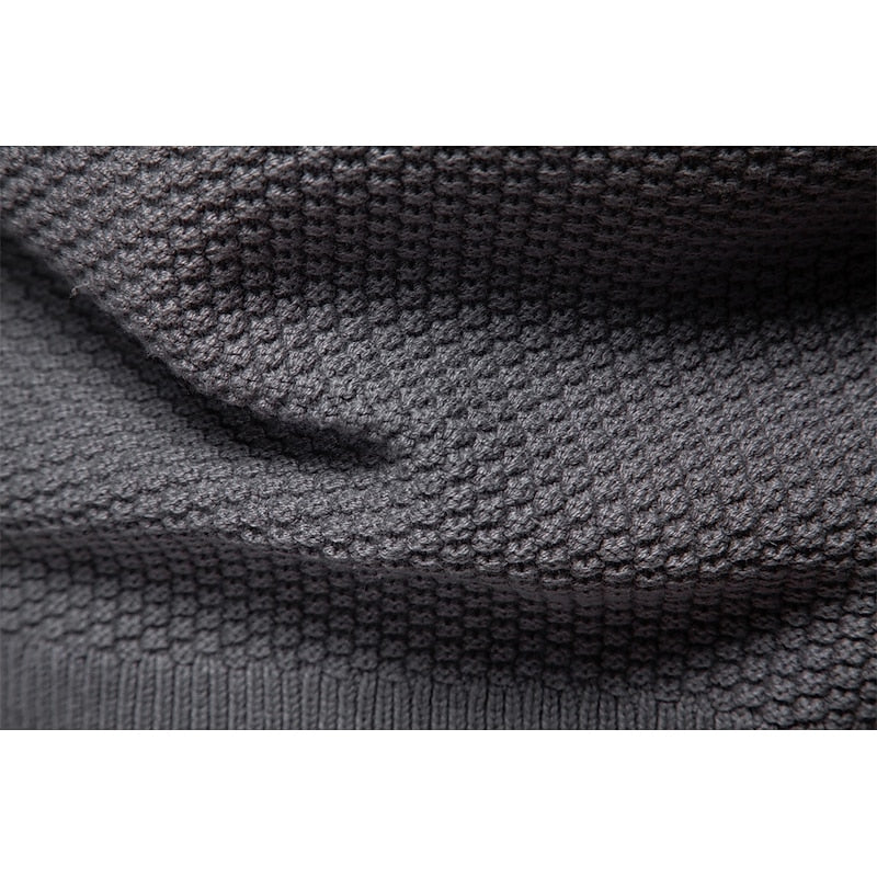 Sheldon | Cable-Textured Zip Cardigan