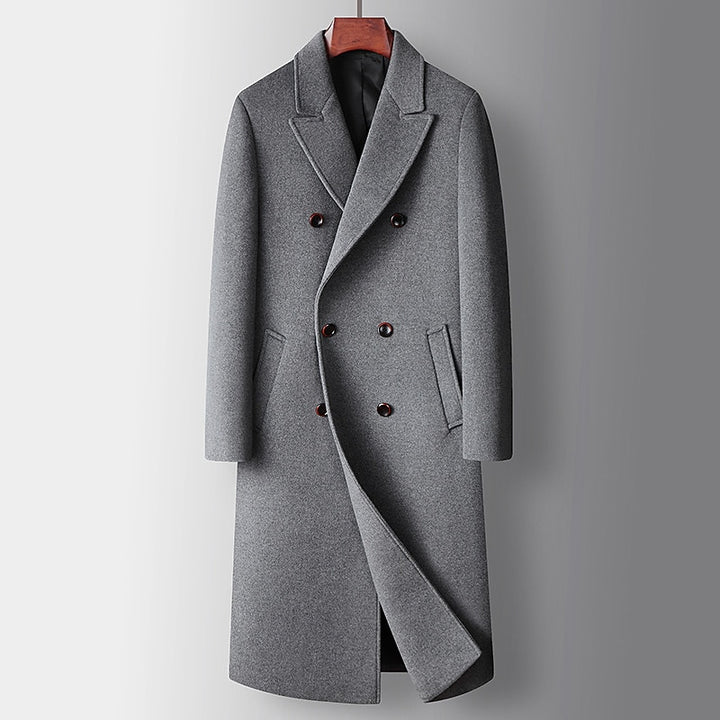 Henry | Tailored Double-Breasted Long Coat