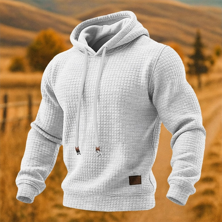 Weston | Textured Pullover Hoodie