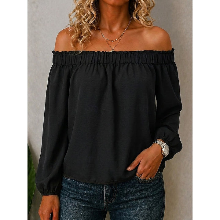 Elodie | Off-Shoulder Ruched Top