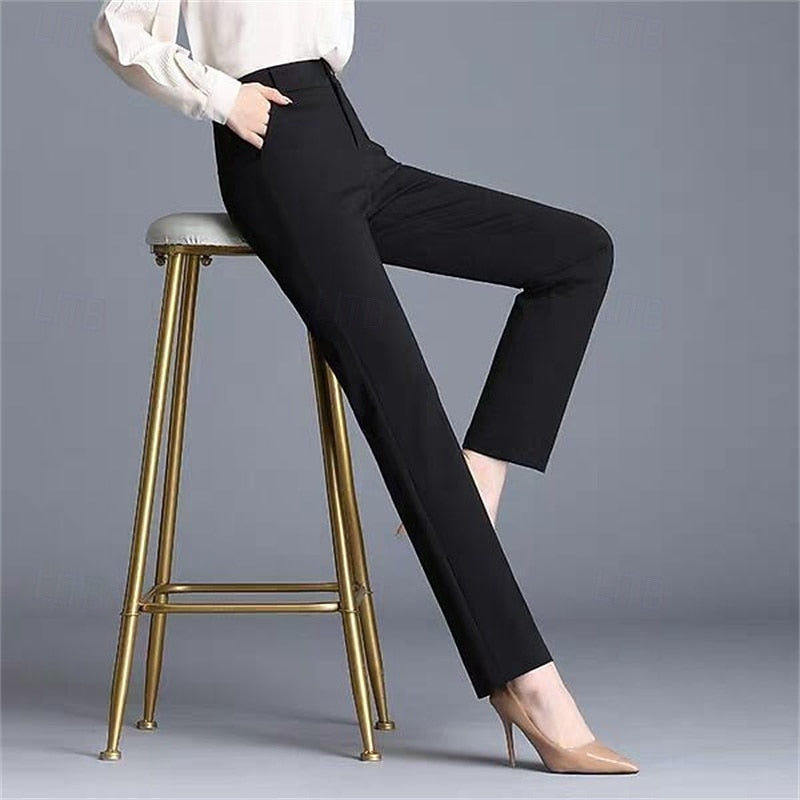 Harriet | Tailored Straight-Leg Trousers