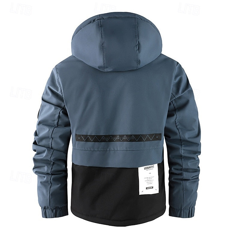 Gavin | All-Weather Hooded Utility Jacket