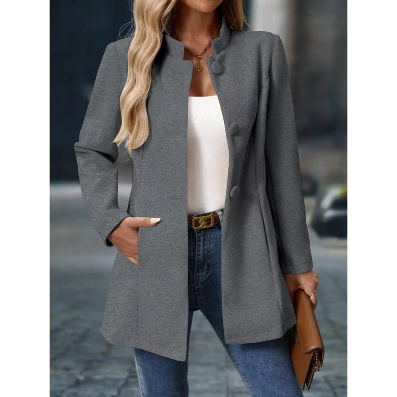 Adrienne | Stand-Collar Coat
