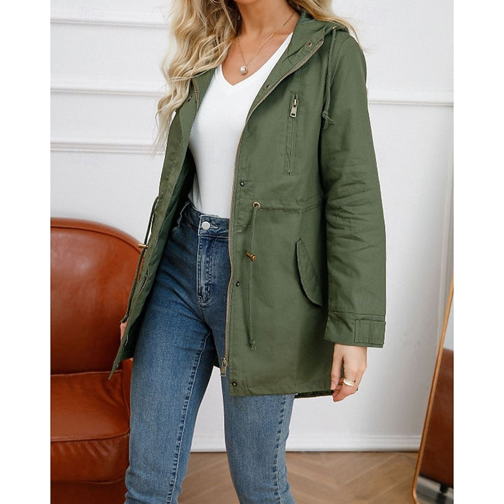 Nadia | Hooded Utility Coat