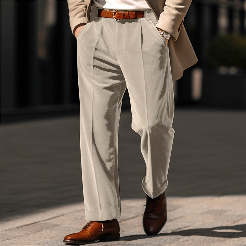 Leland | Tailored Straight-Leg Trousers