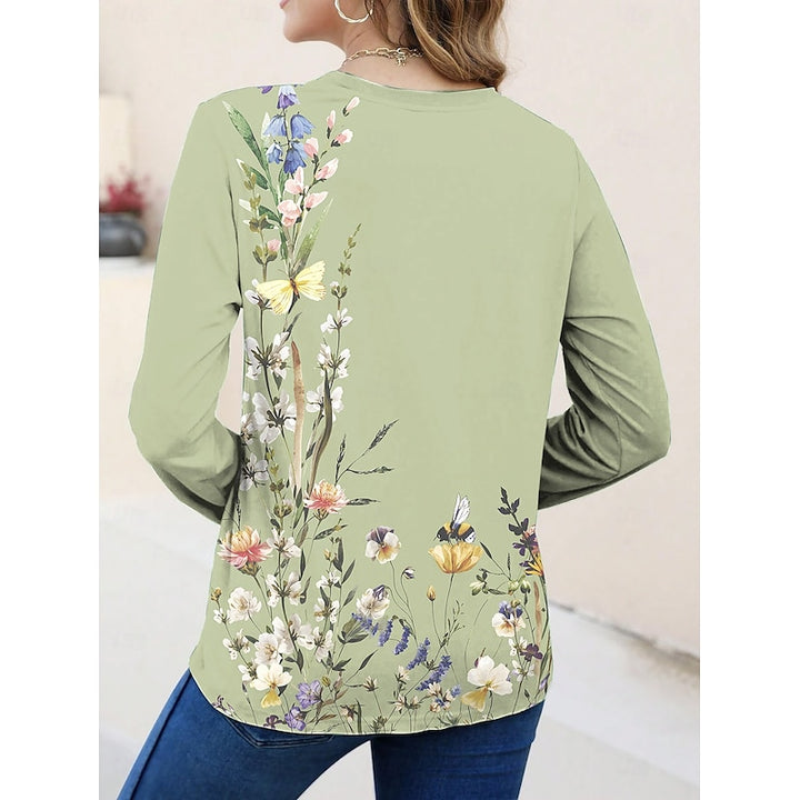 Faye | Floral Long-Sleeve Top